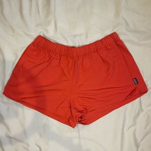 Burnt Orange Patagonia Shorts